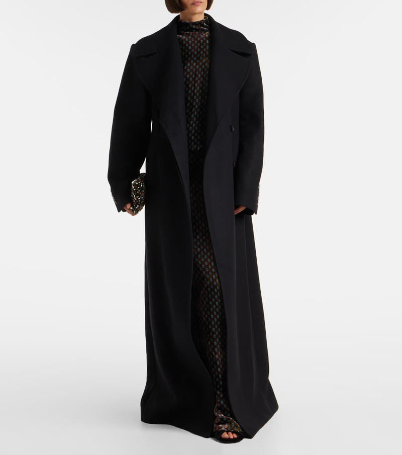 Dries Van Noten Wool-blend twill coat outlook