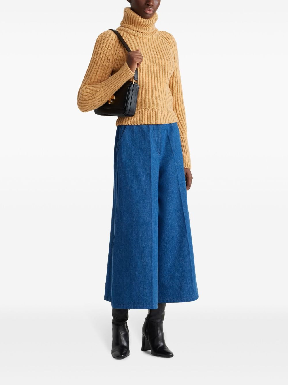 roll-neck merino-wool jumper - 2