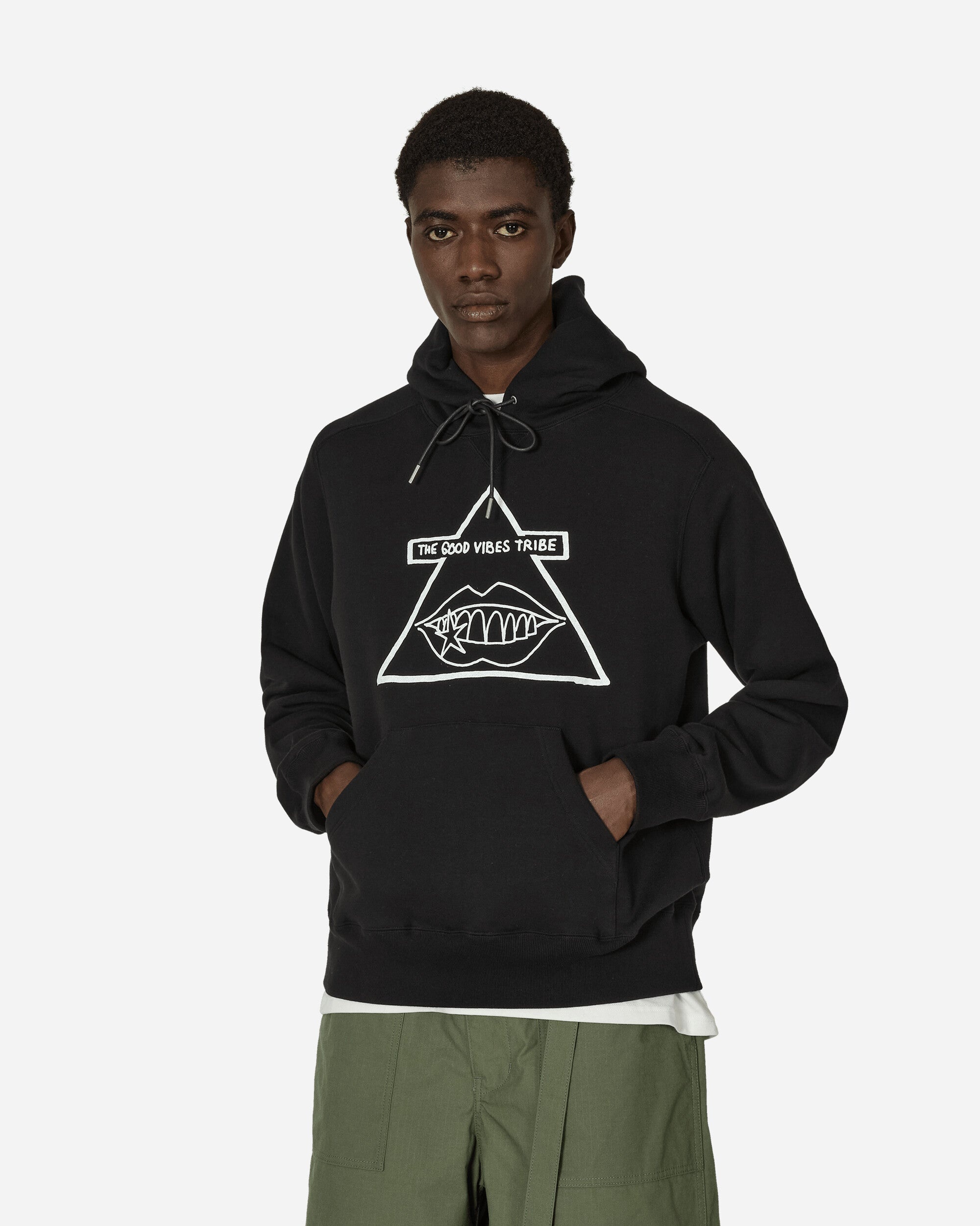 Gonz The Good Vibes Tribe Hoodie Black - 1