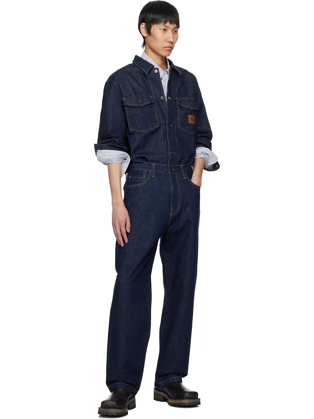 Blue Lincoln Denim Jacket - 4