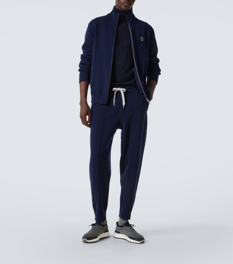 Brunello Cucinelli Knitted sneakers outlook
