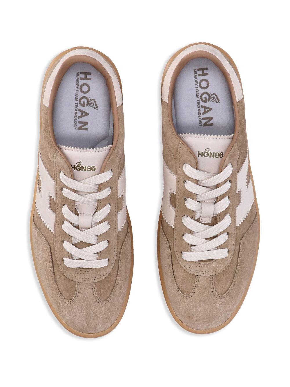 Cool low-top leather sneakers - 4