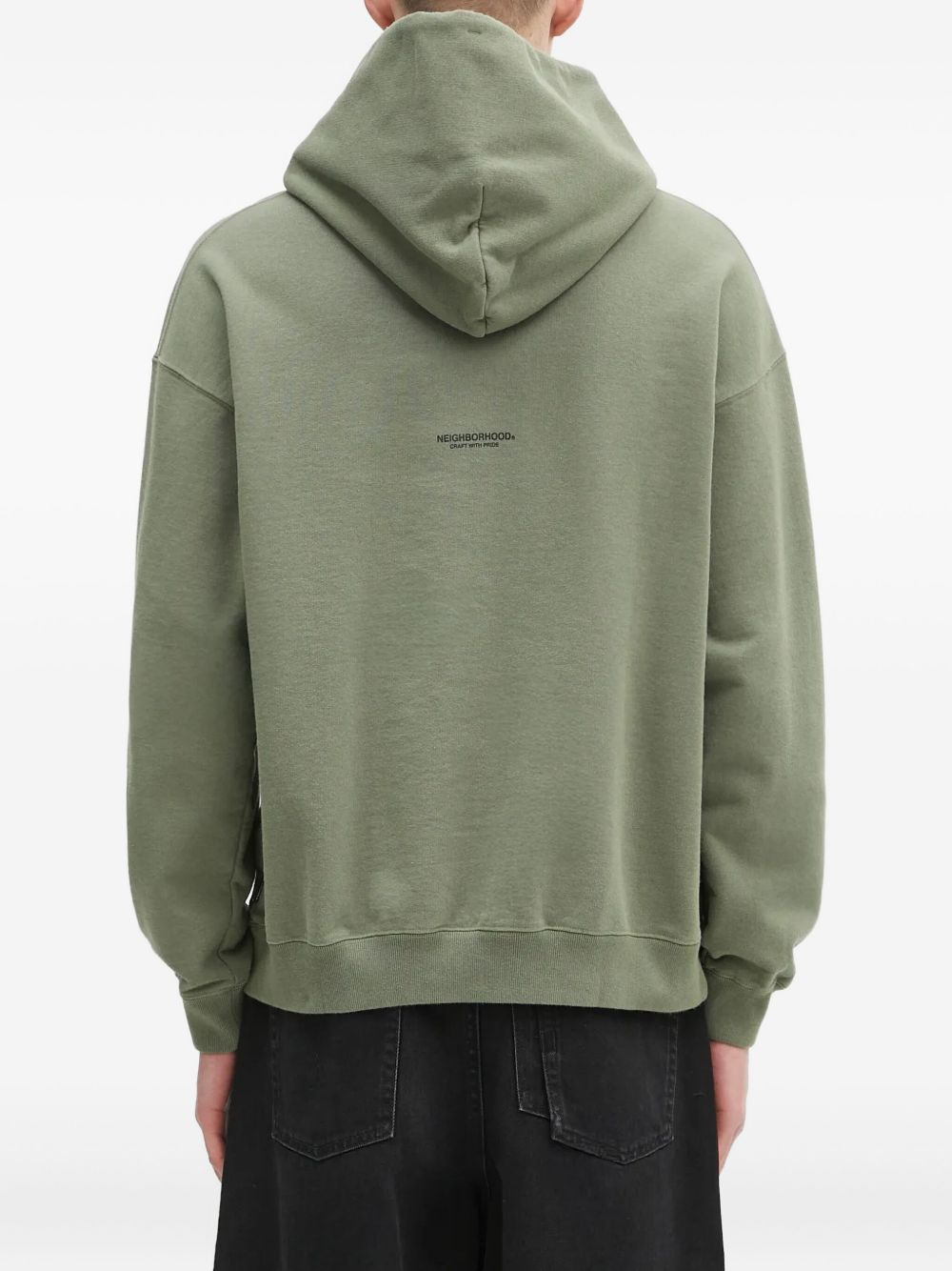 circular-logo hoodie - 4