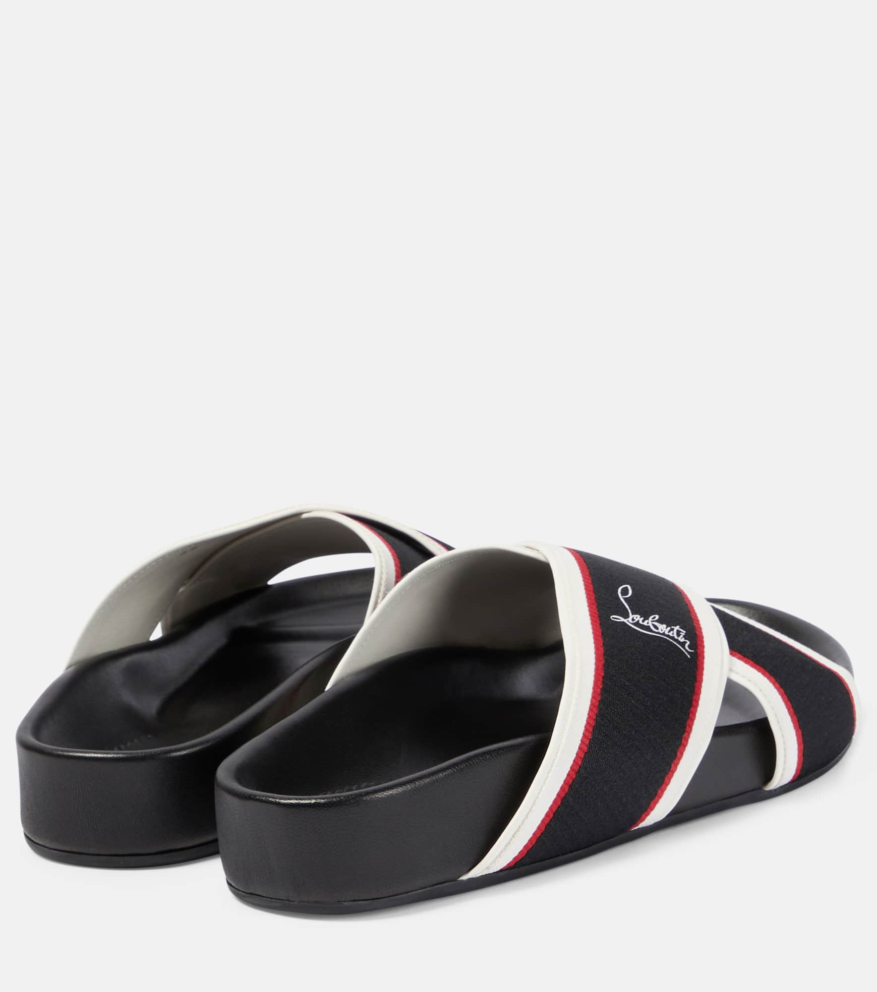 Hot Cross Bizz ribbon sandals - 3