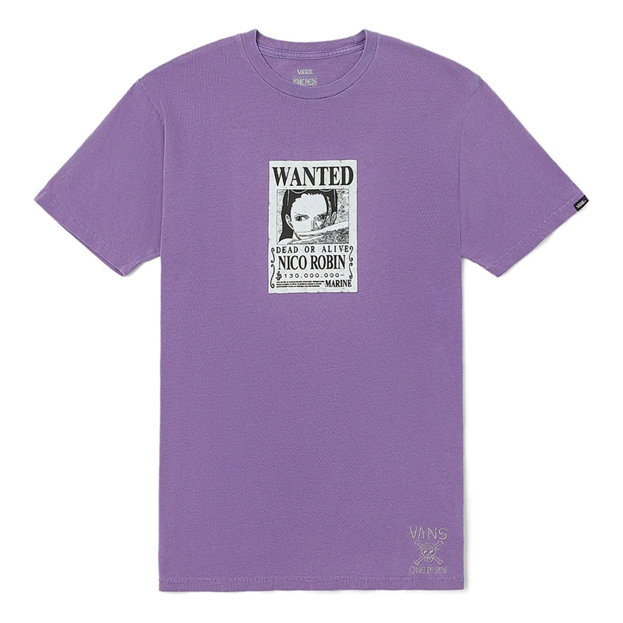 Vans X One Piece Skate T-Shirt 'Lilac' VN00005YZB2 - 1