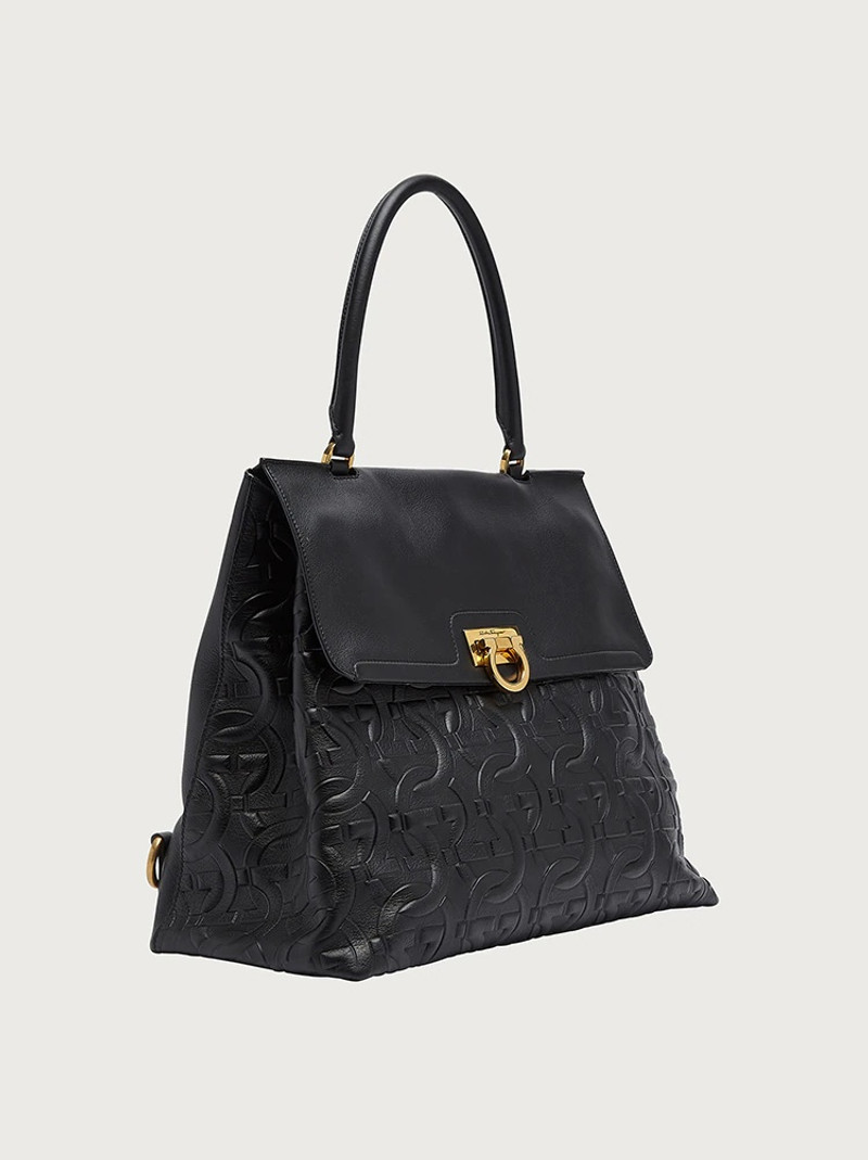 FERRAGAMO TRIFOLIO BACKPACK outlook