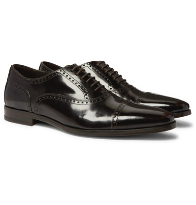 Paul Smith Shaw Polished-Leather Brogues outlook