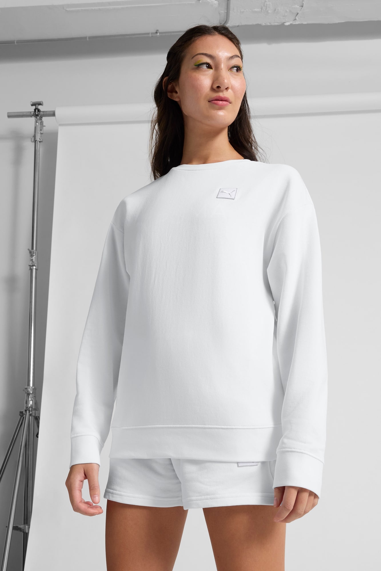 Essentials Elevated Women's Comfort Crew Sweatshirt - 3