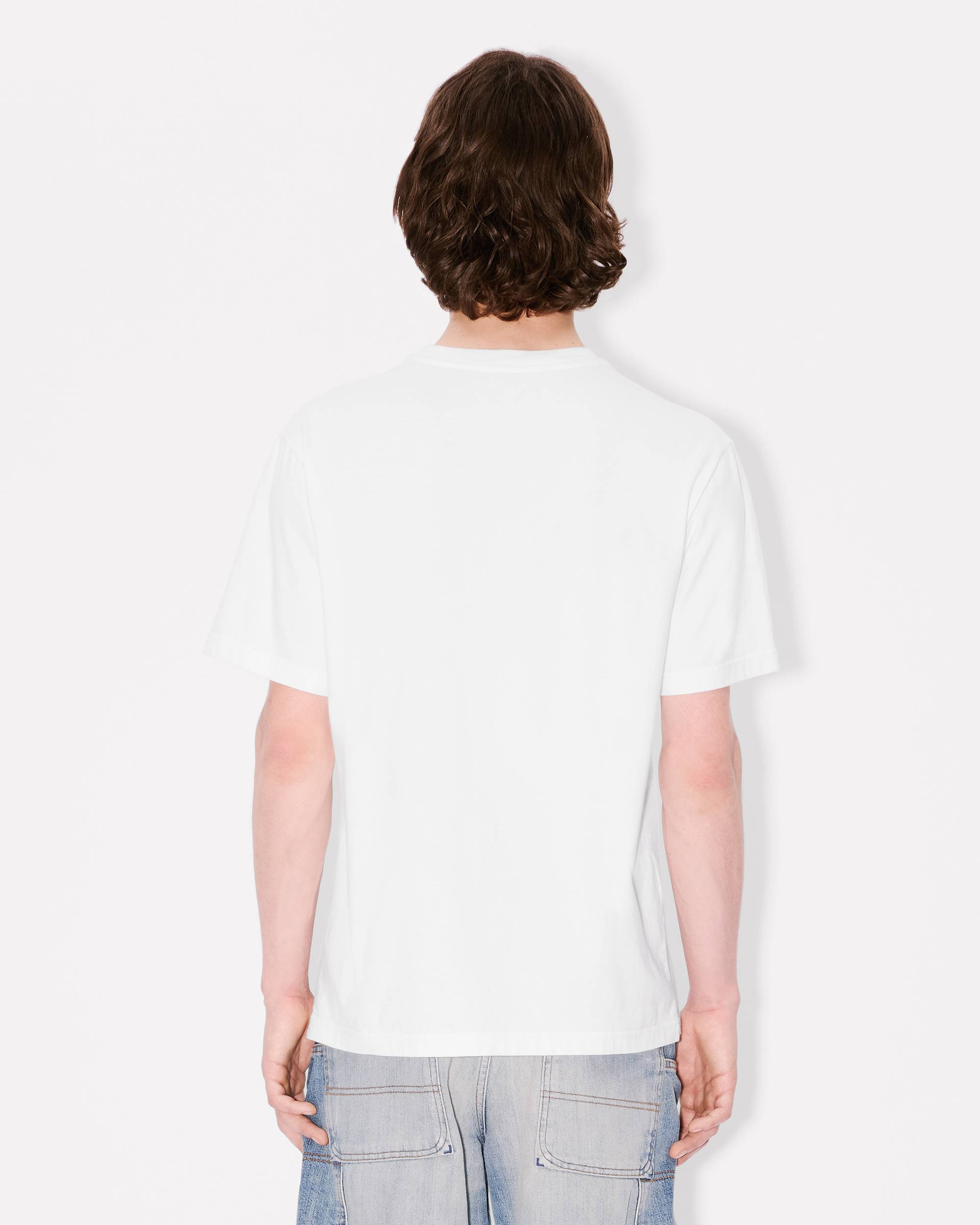 'KENZO Archive Bouquet' embroidered T-shirt in cotton - 4