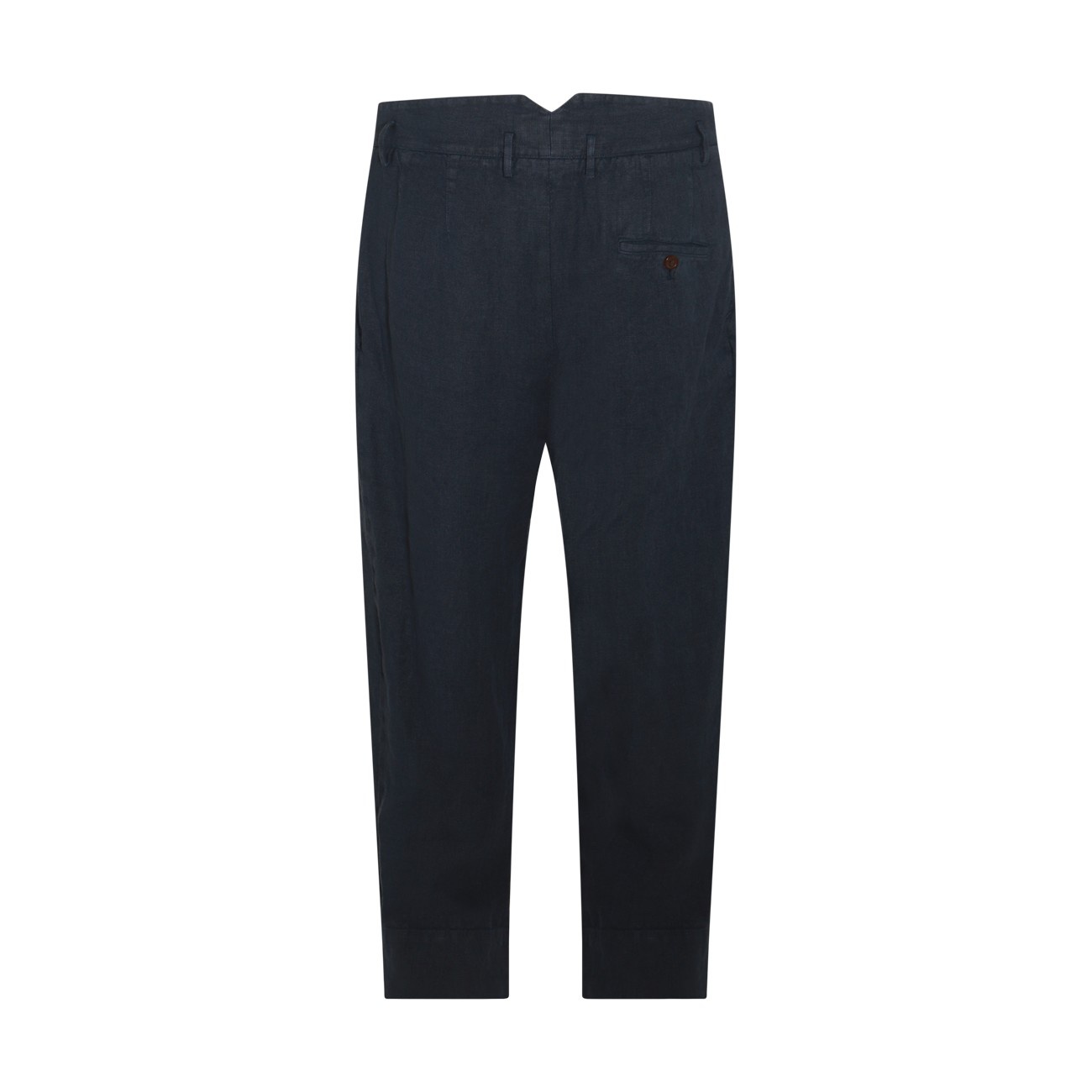 blue pants linen pants - 2