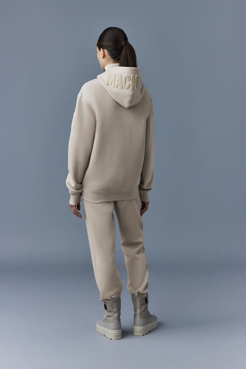 KRYS hoodie with velvet embroidery 4