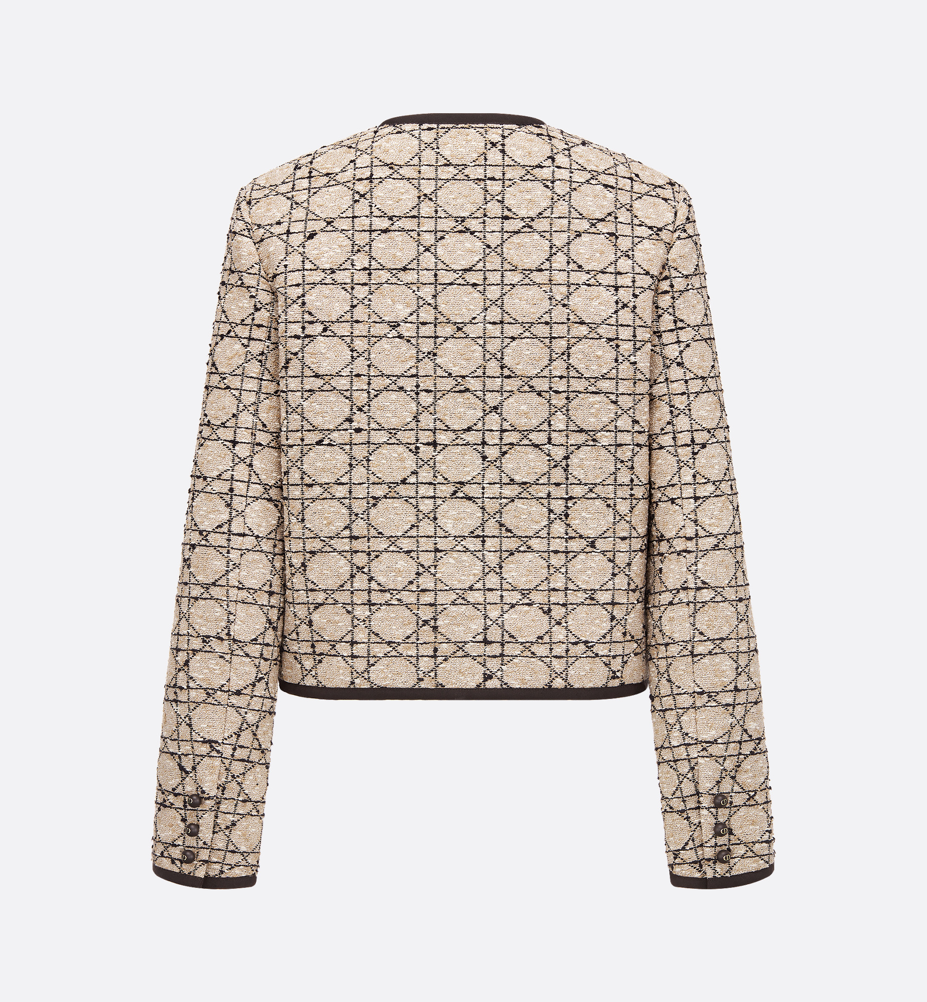 Cannage Cropped Jacket - 5