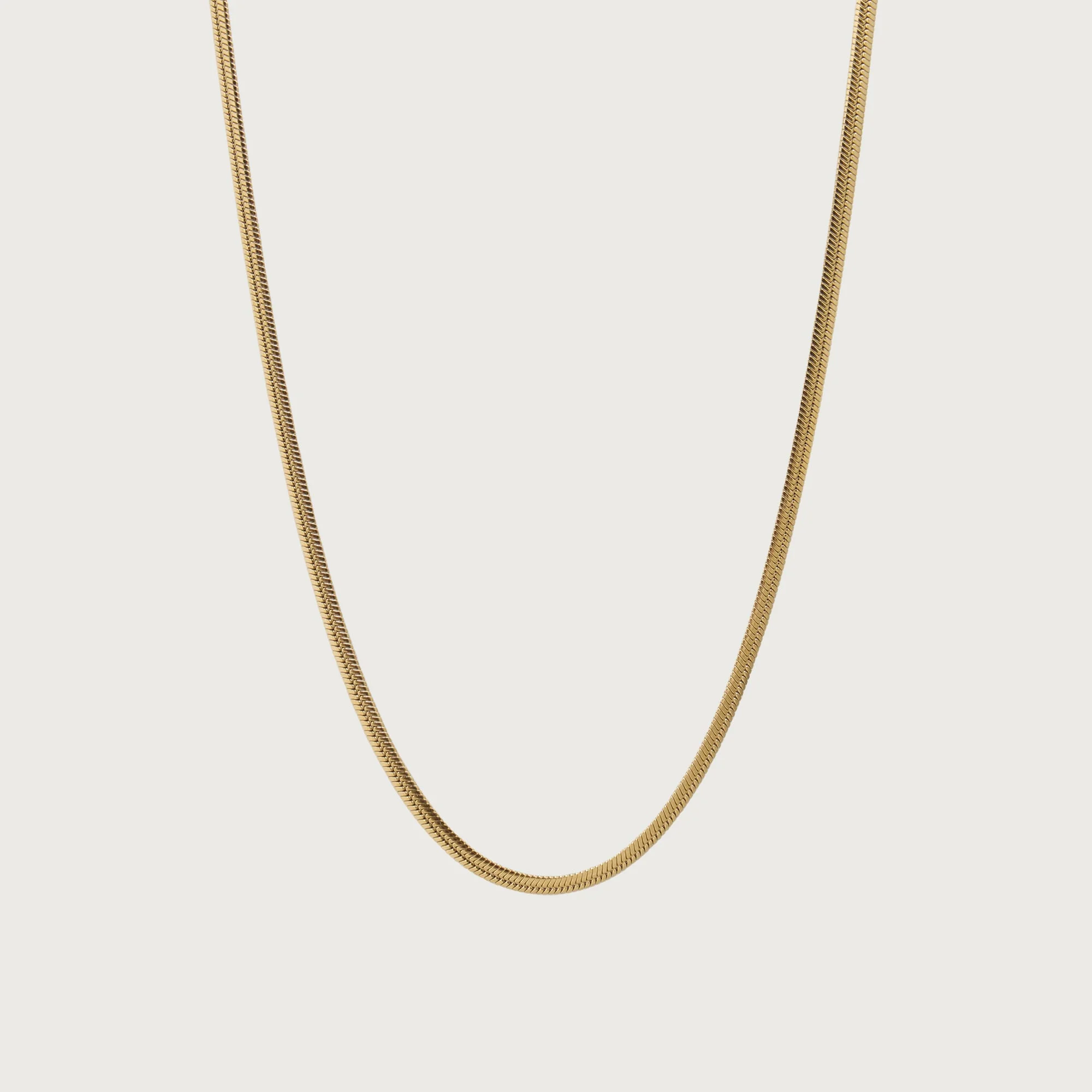 Missoma Classic Snake Chain Necklace - 1