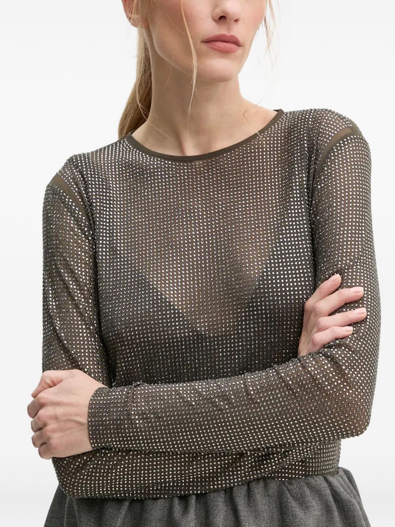 embellished long-sleeved top 4