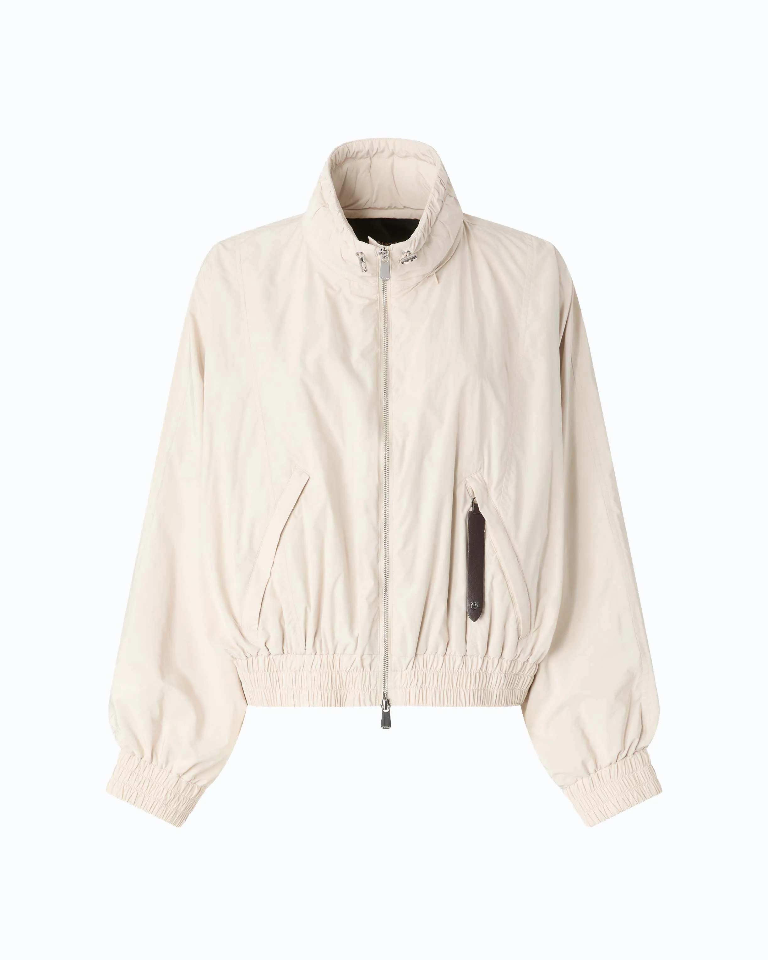OVERSIZED BLOUSON JACKET WITH DRAWSTRING - 1
