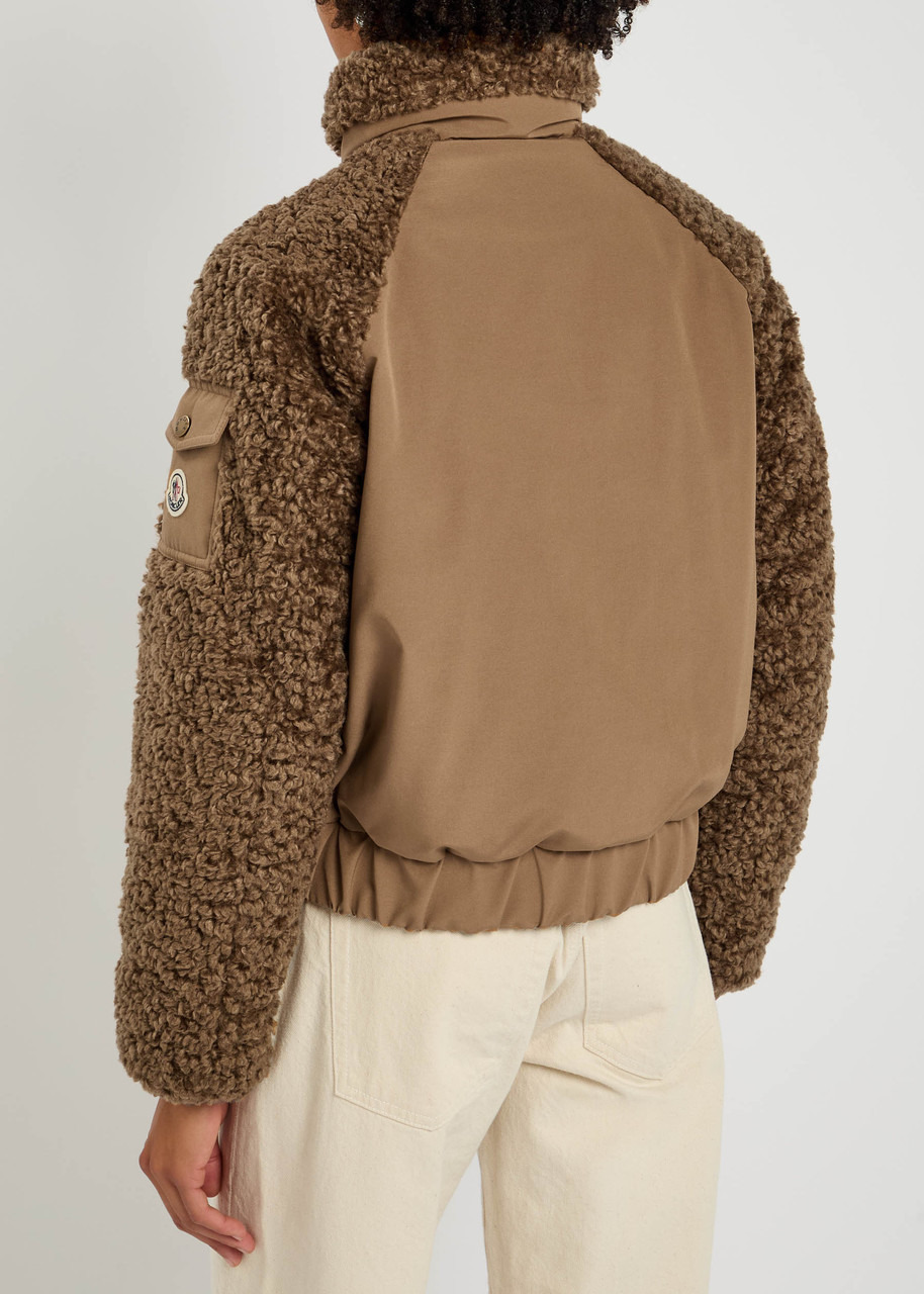 Moncler Coligny Padded Faux fur and Shell Jacket - 3