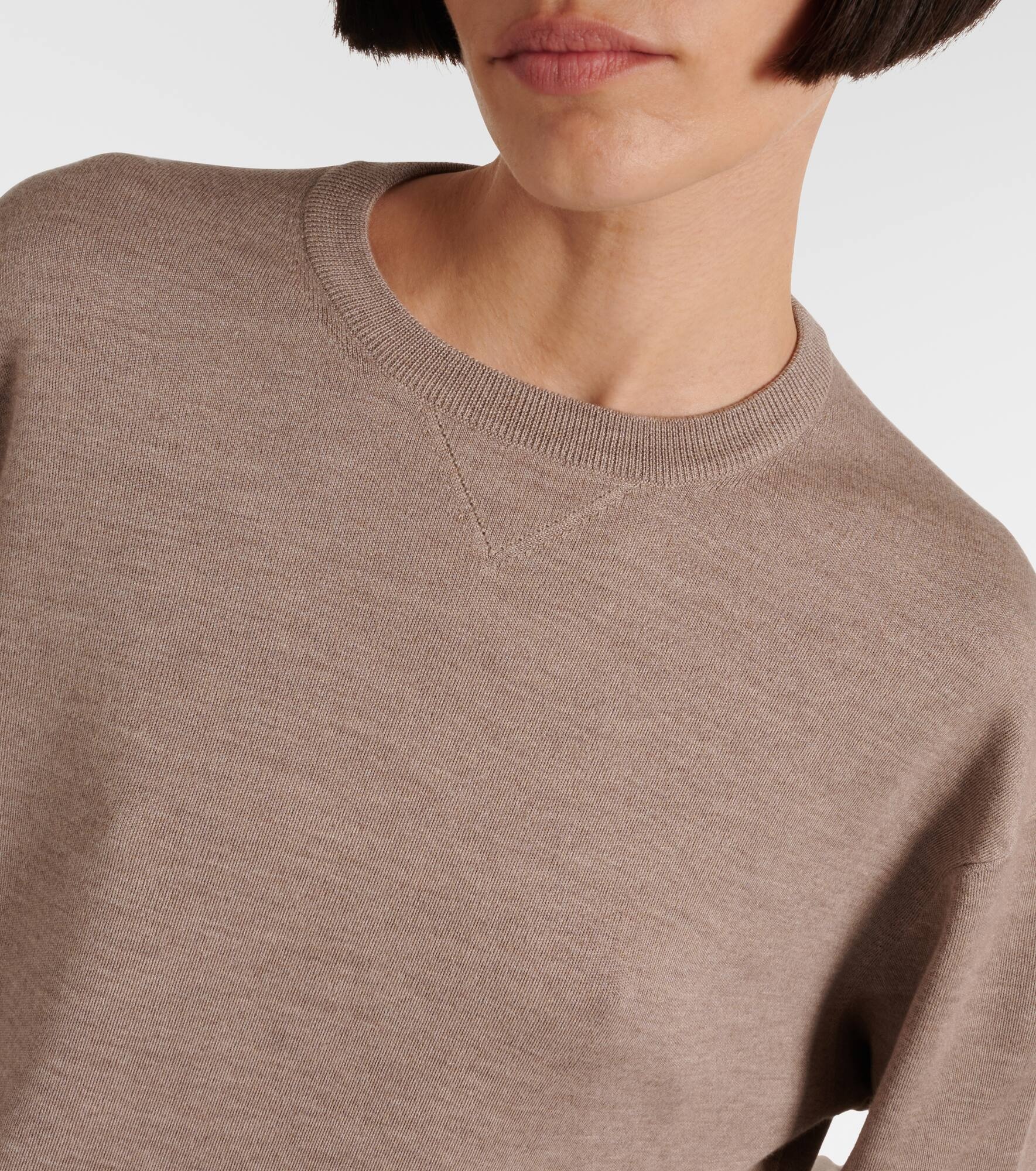 Balfour cashmere, wool, and silk sweater - 5