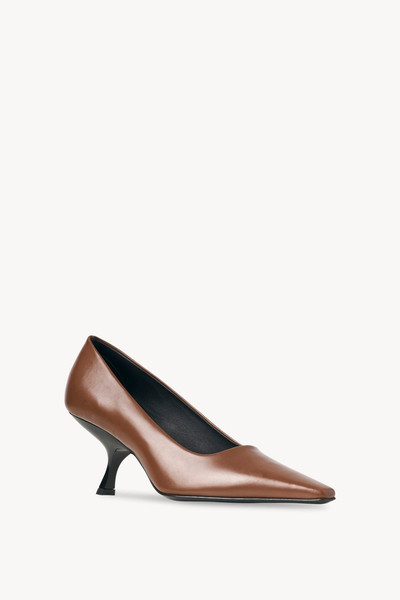 The Row Kitten Pump in Leather outlook