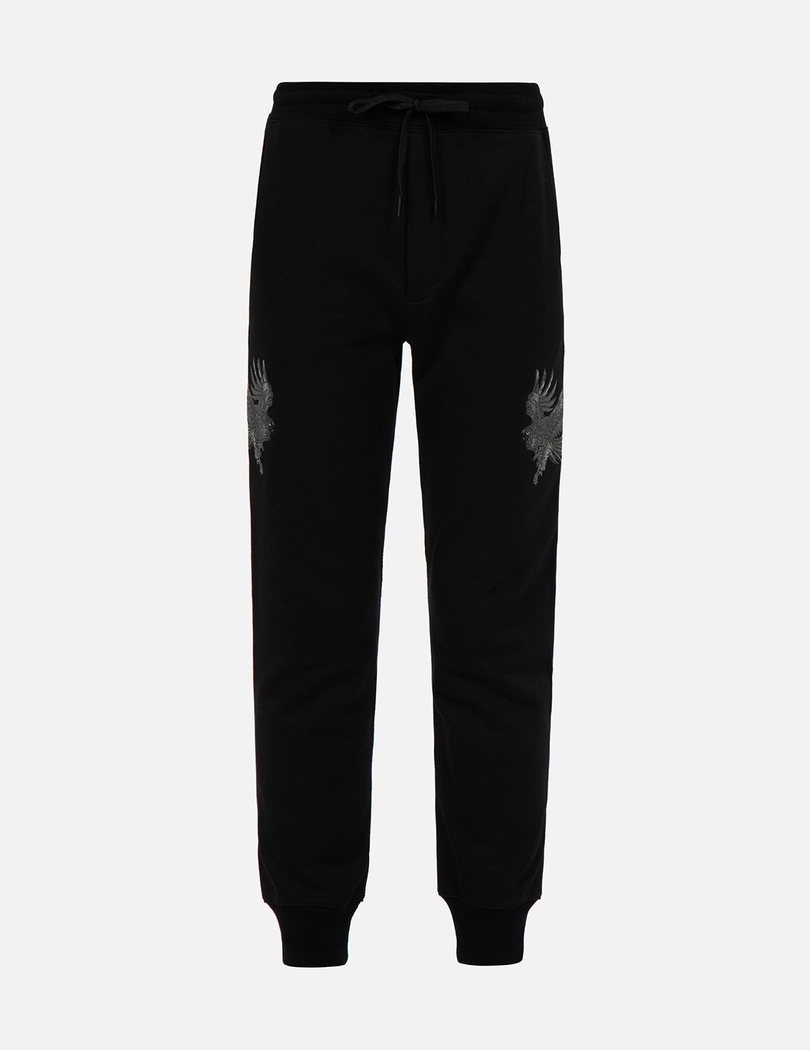 TONE-ON-TONE EAGLE EMBROIDERY SWEATPANTS - 2