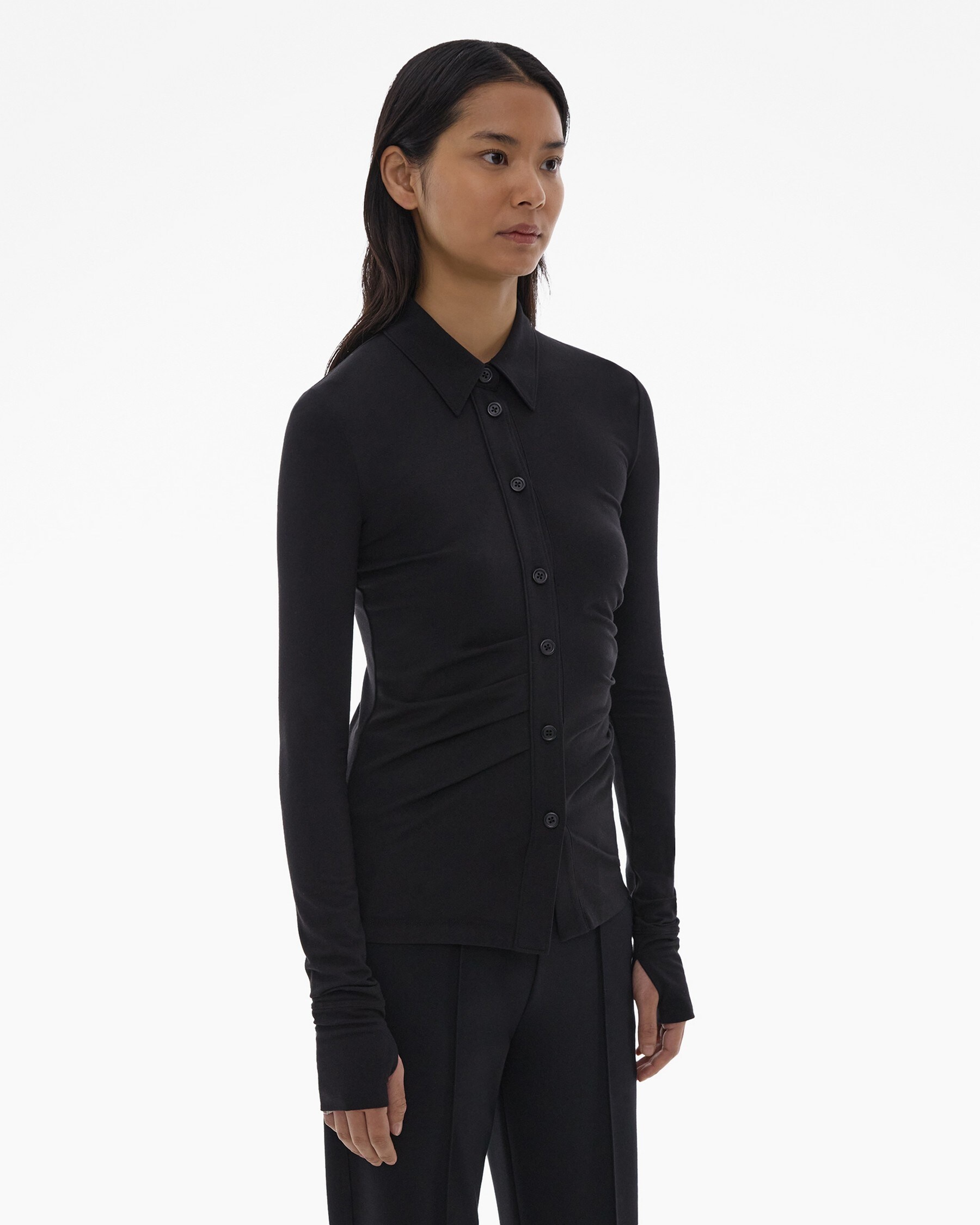 RUCHED SHIRT - 5