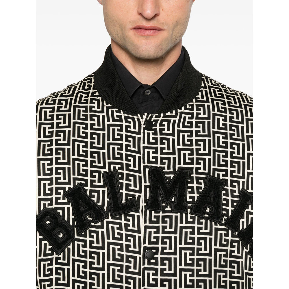 Balmain Black Jackets - Bomber Jackets Men - 3
