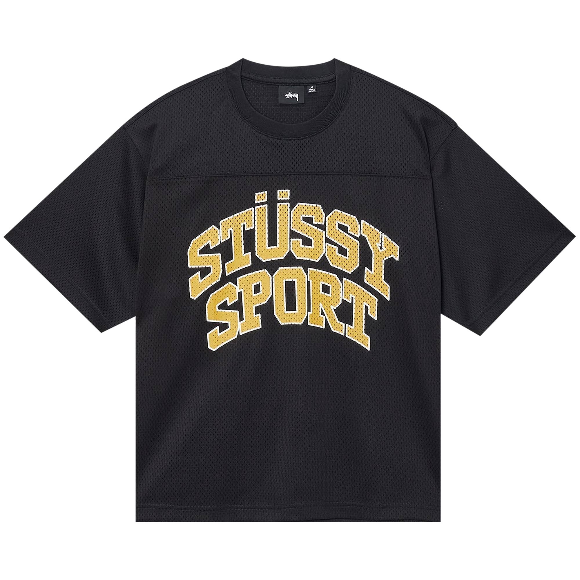 Stüssy Stussy Sport Mesh Football Jersey 'Black' | REVERSIBLE