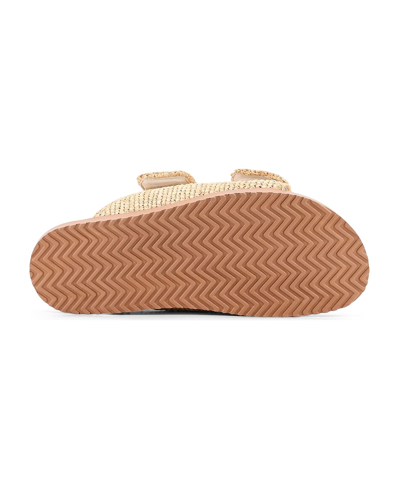 DSQUARED2 Dsquared2 Summer Lovers Natural Rafia Sandals