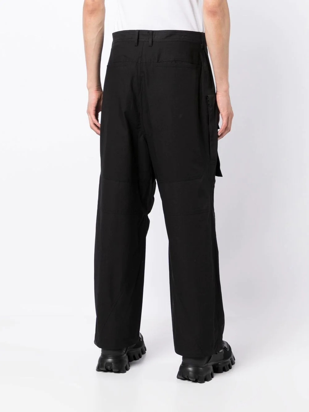 cotton cargo trousers - 4