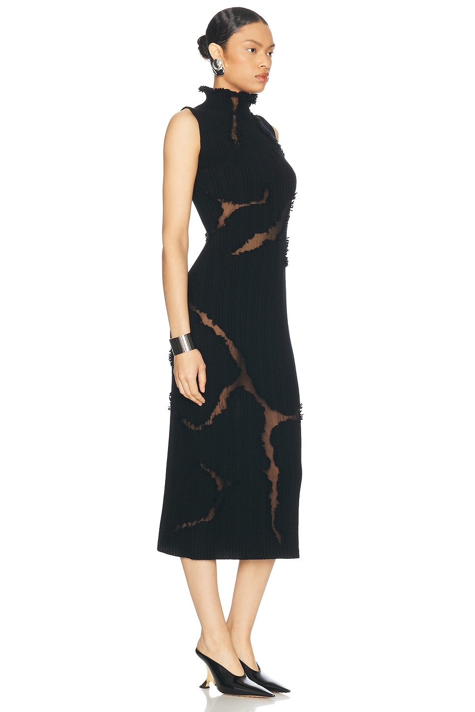 Destroyed Midi Dress - 2