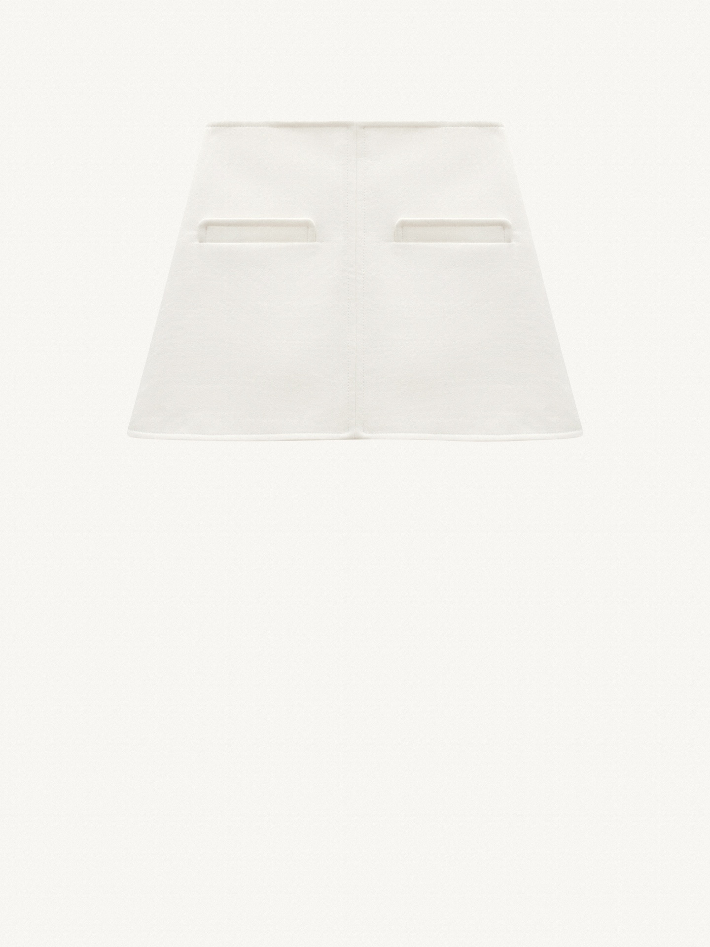 STRETCH CREPE MINI SKIRT - 1