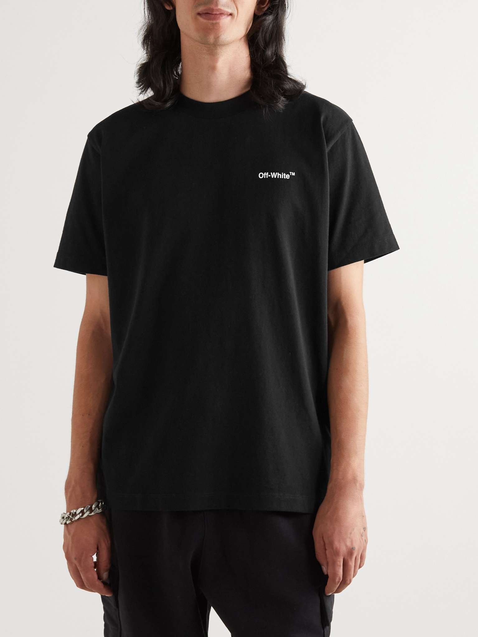 Logo-Print Cotton-Jersey T-Shirt - 4