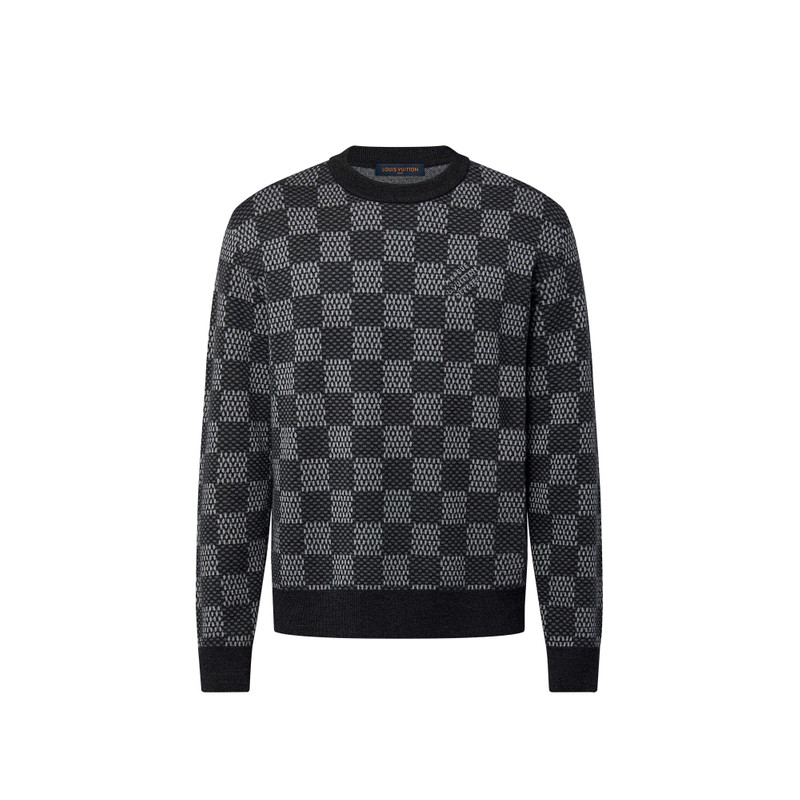 Damier Wool Crewneck 1