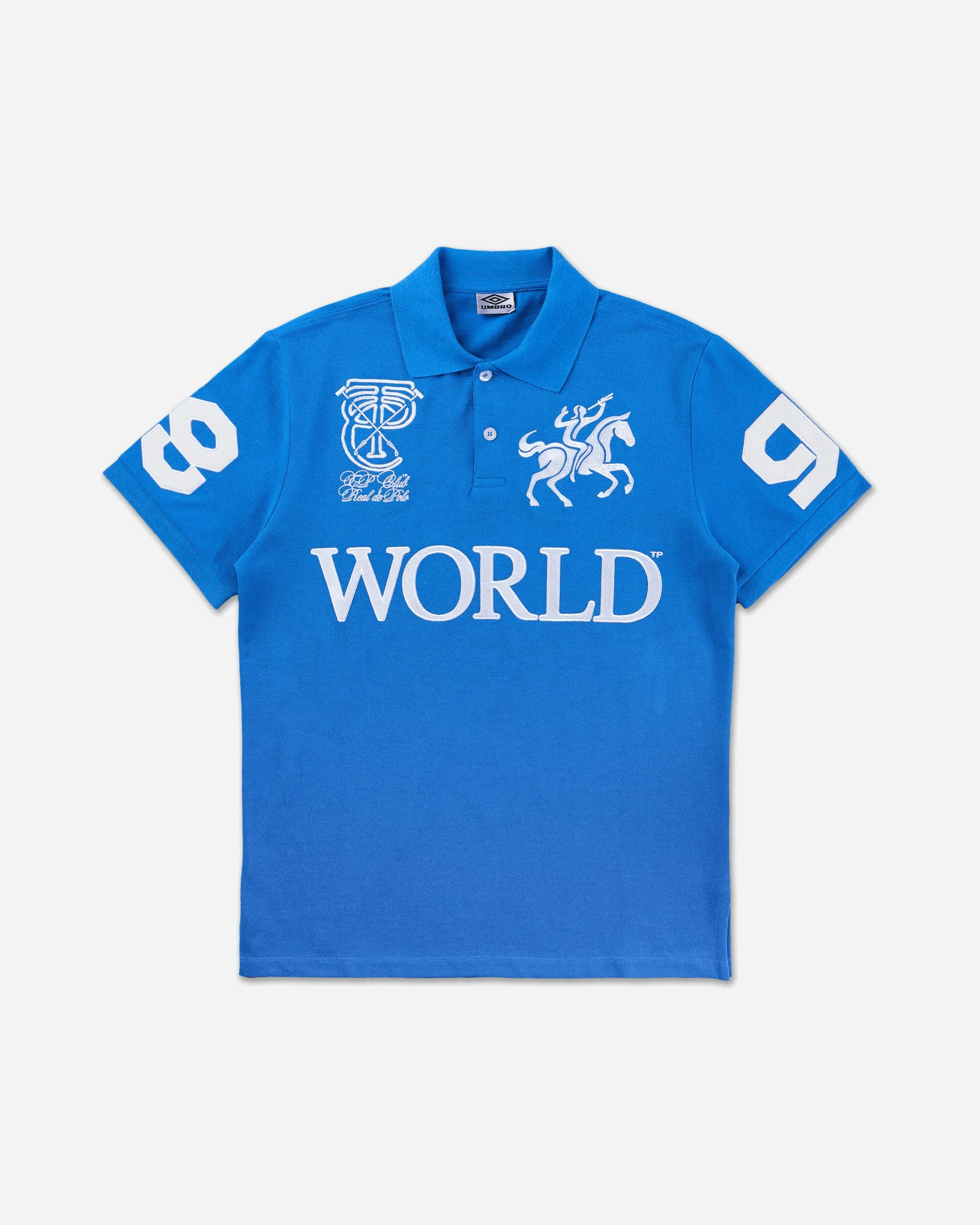 TranceParty “World” SS Polo Blue - 1
