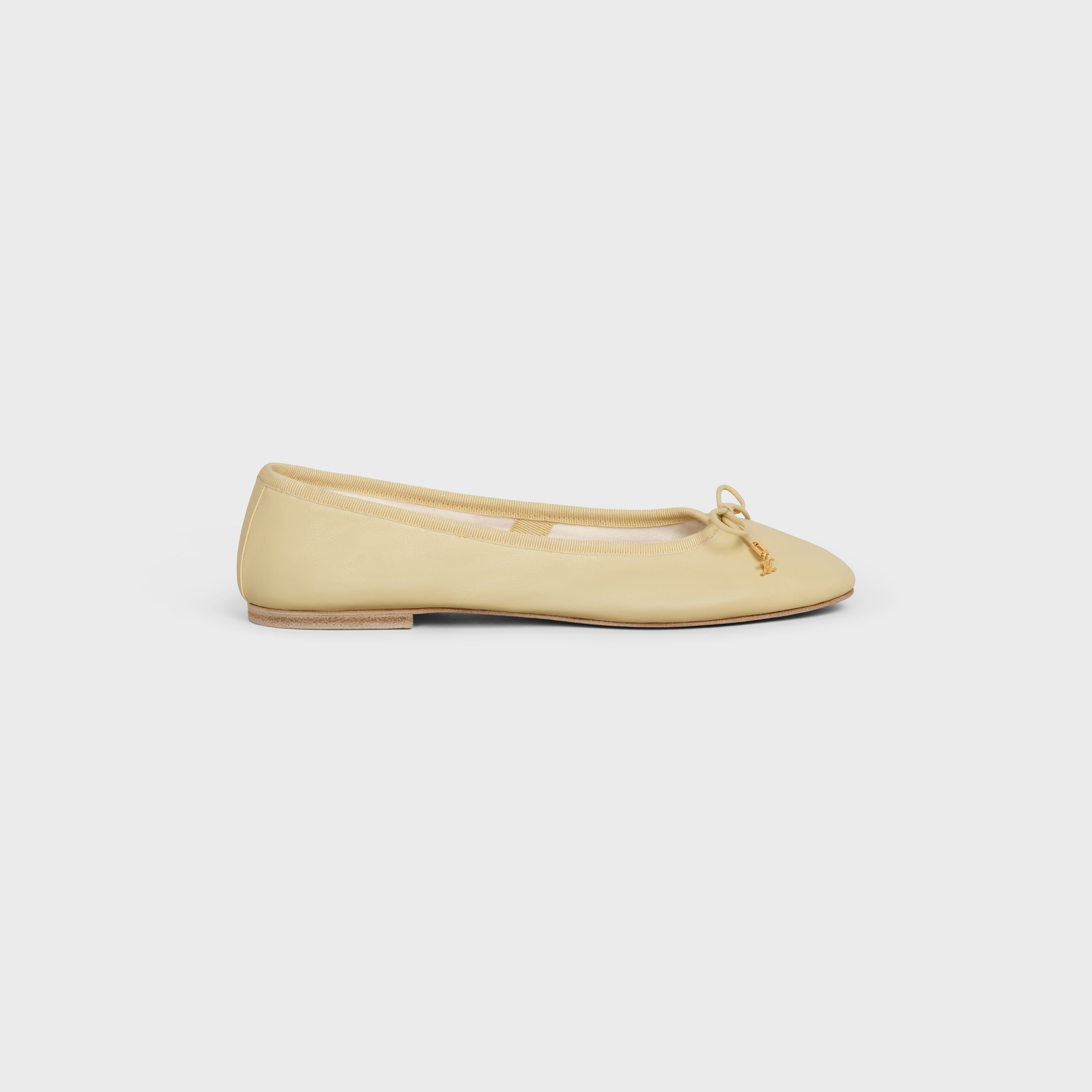 Les Ballerines Celine Ballerina with Laces in Lambskin - 1