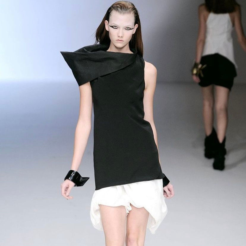 Rick owens 2010ss asymmetrical tank dress 40 - 3