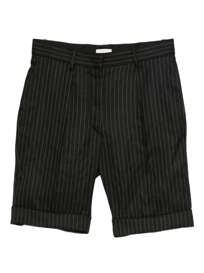 pinstripe shorts 1