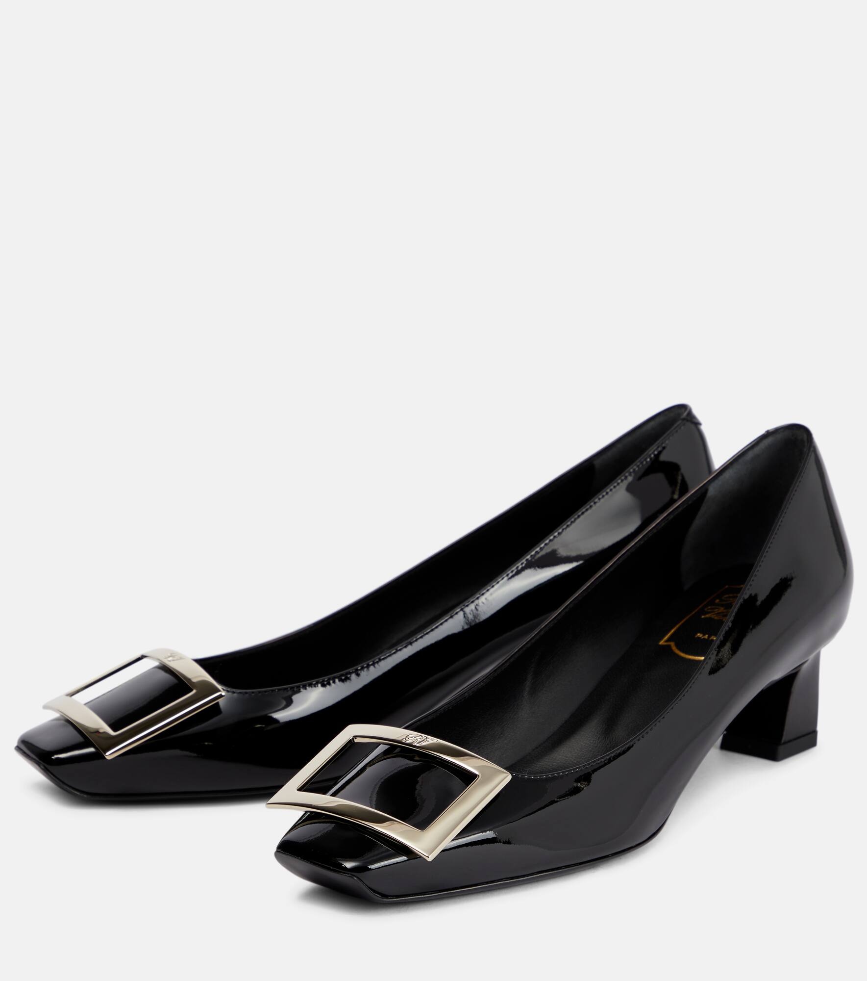 Trompette 45 patent leather pumps - 5