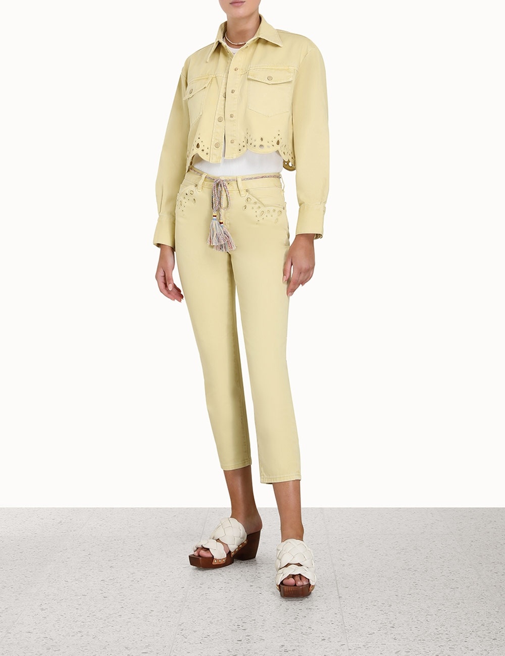 CLOVER SCALLOP SHIRT JACKET - 7