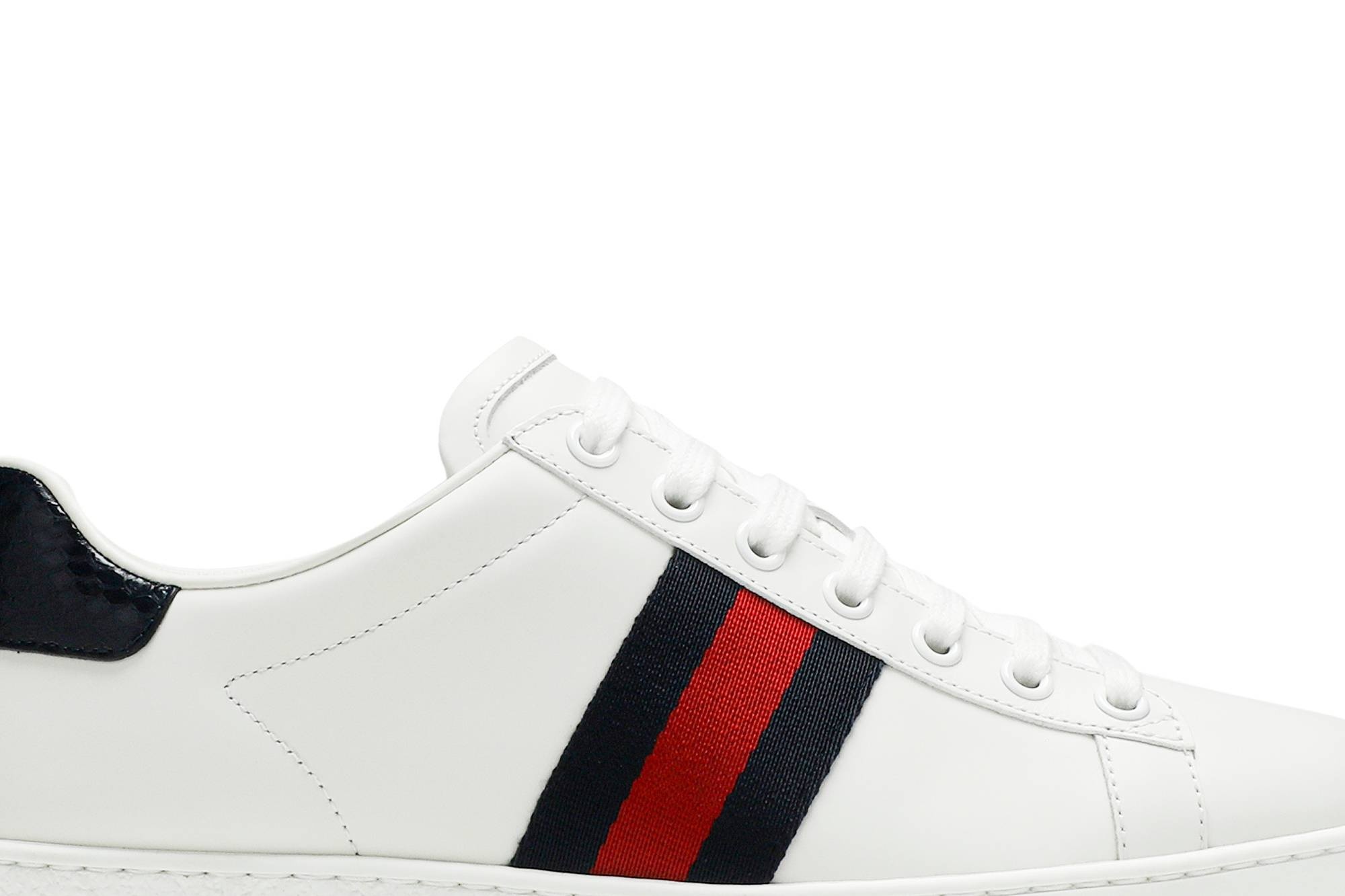 Gucci Wmns Ace 'White Blue Red' - 2