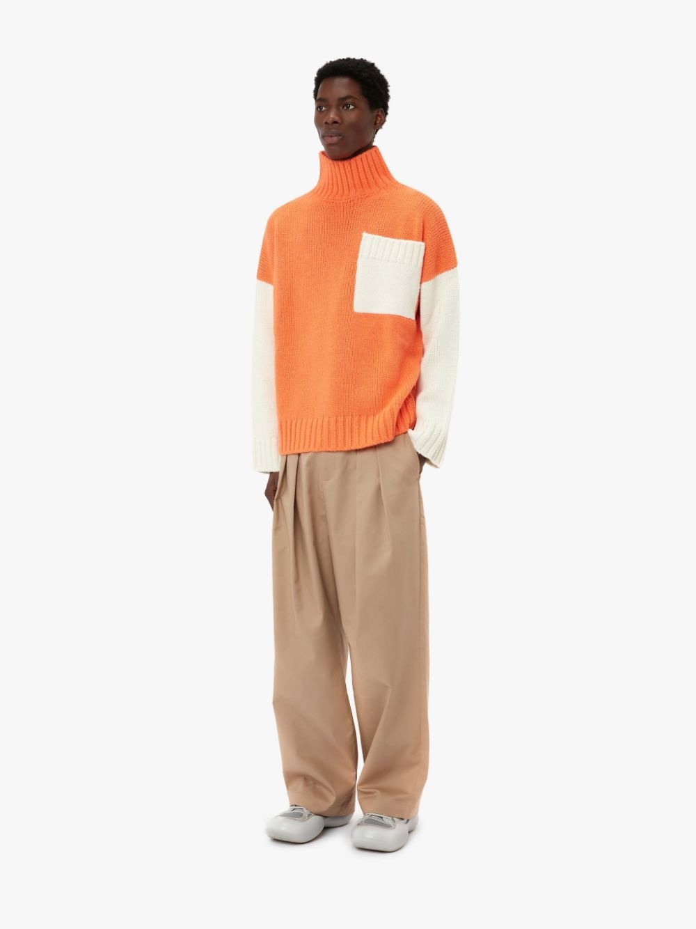 PATCH POCKET TURTLENECK JUMPER - 4