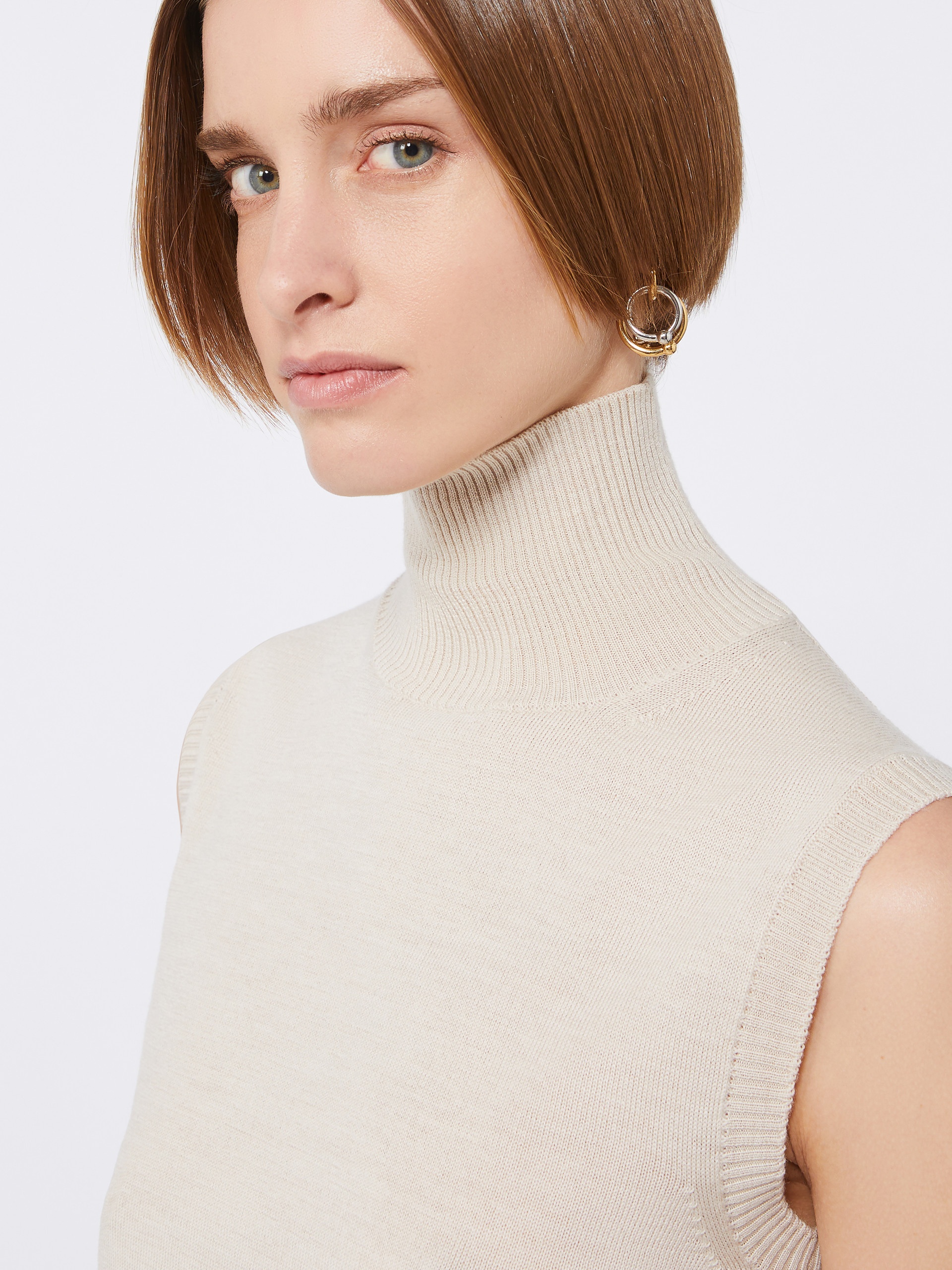 VERTIGO Sleeveless polo neck - 5