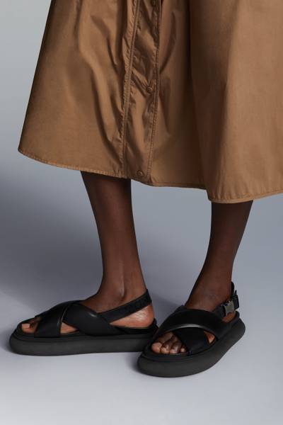 Moncler Solarisse Nappa Leather Sandals outlook
