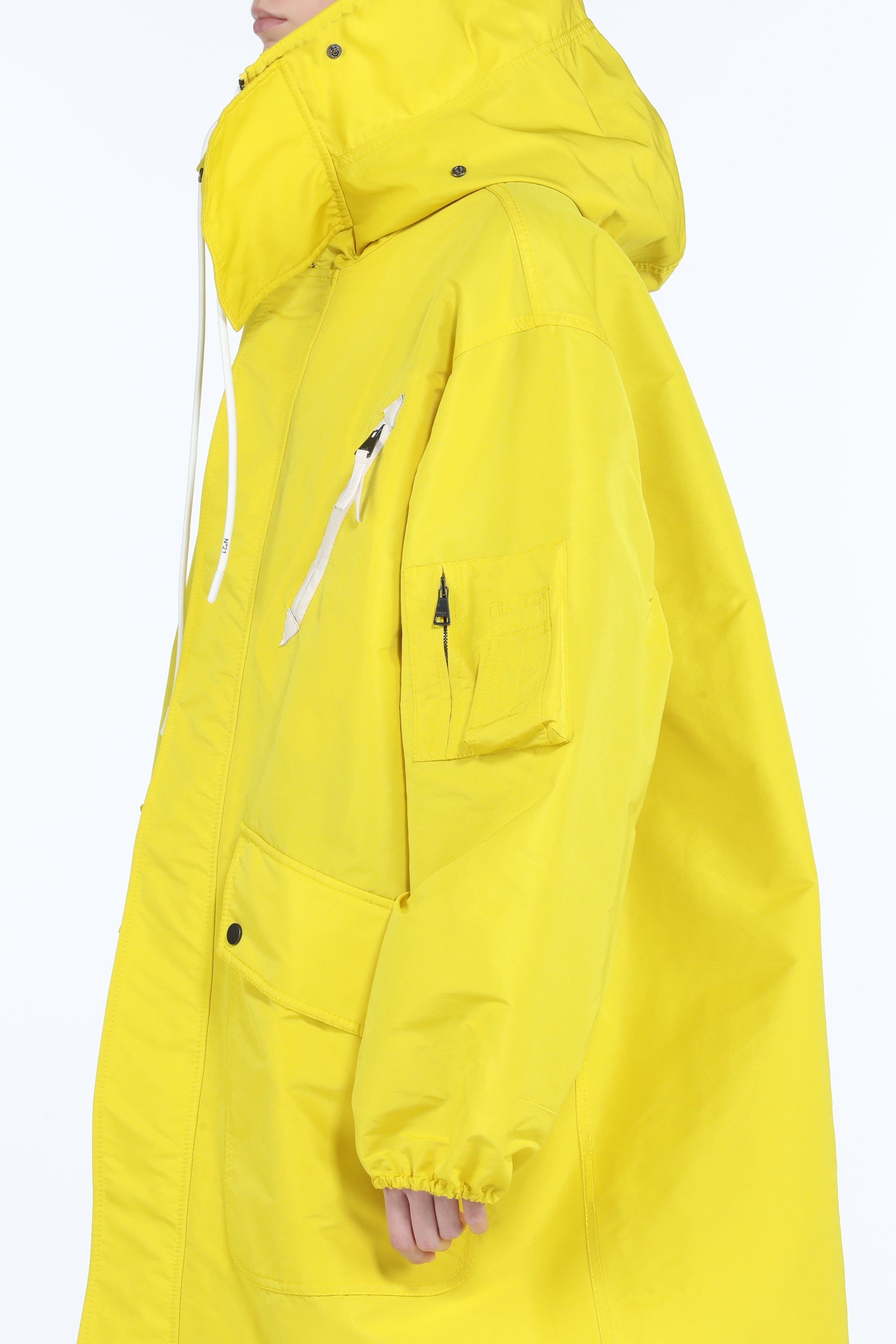 DRAWSTRING HOODED JACKET - 6