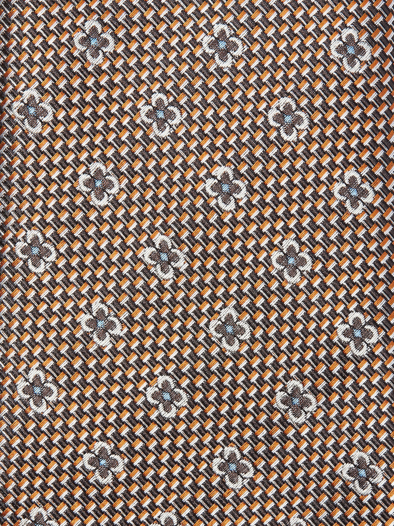 ZEGNA ORANGE SILK TIE outlook