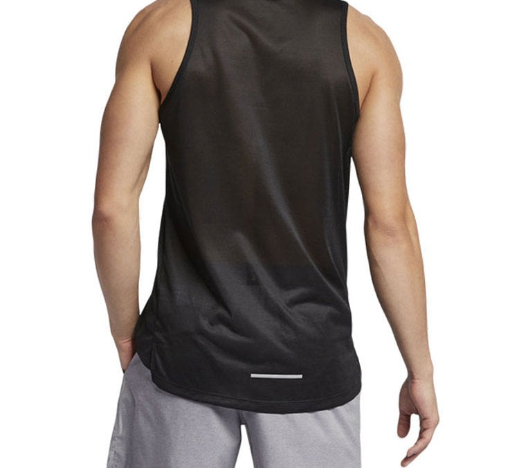 Men's Nike Dri-Fit Casual Sports Black Vest AJ7563-010 - 6