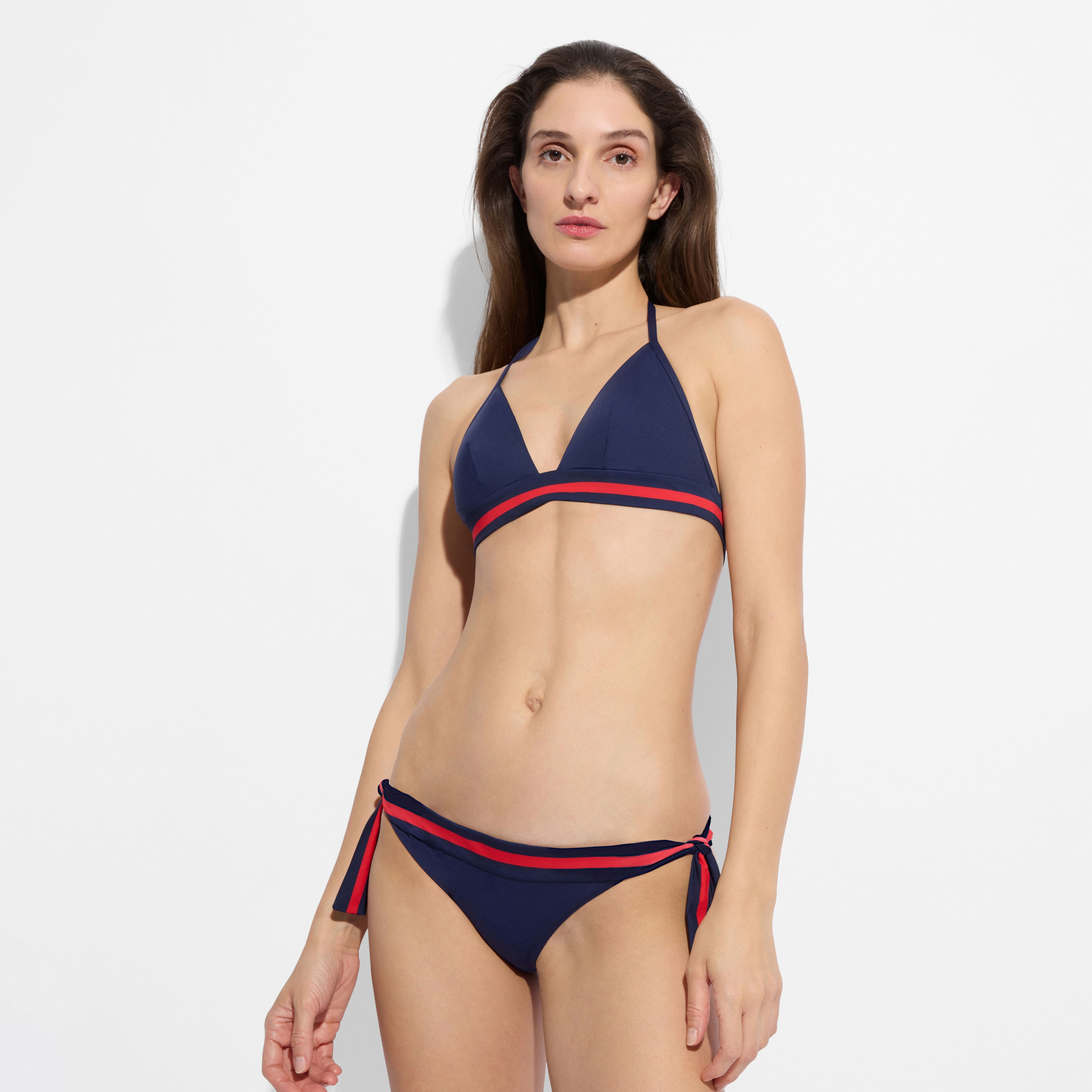 Women Side Tie Bikini Bottom Solid - Vilebrequin x Ines de la Fressange - 4