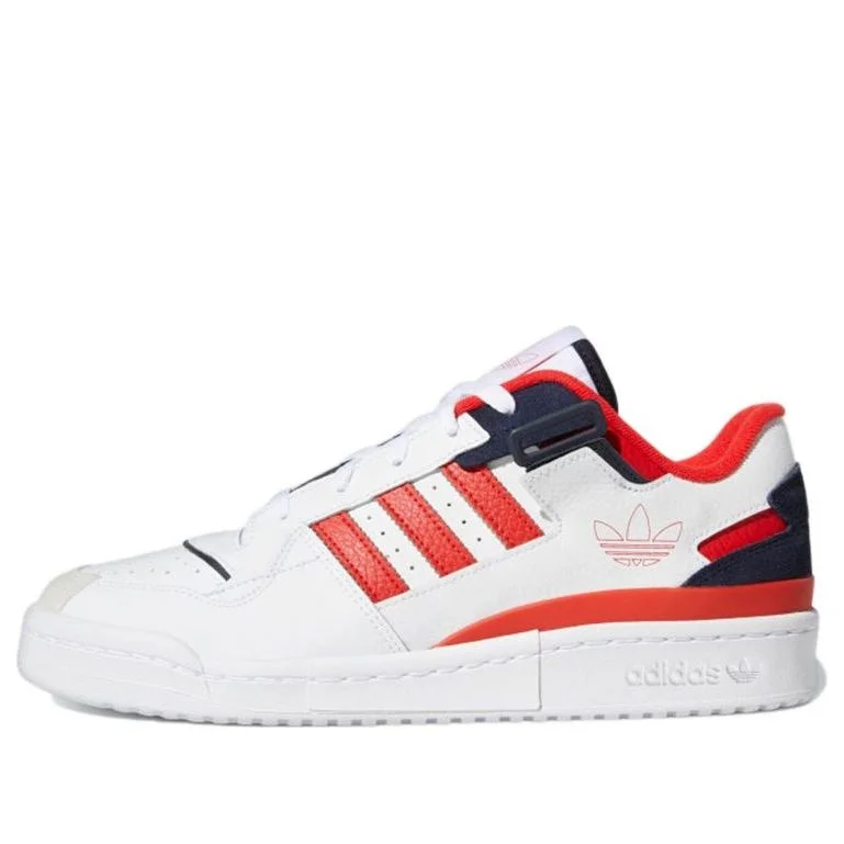 adidas Forum Exhibit Low 'Cloud White Red' GZ5391 - 1
