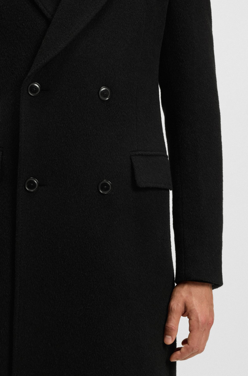 ALPACA-BLEND COAT WITH DOUBLE-BREASTED FRONT 6