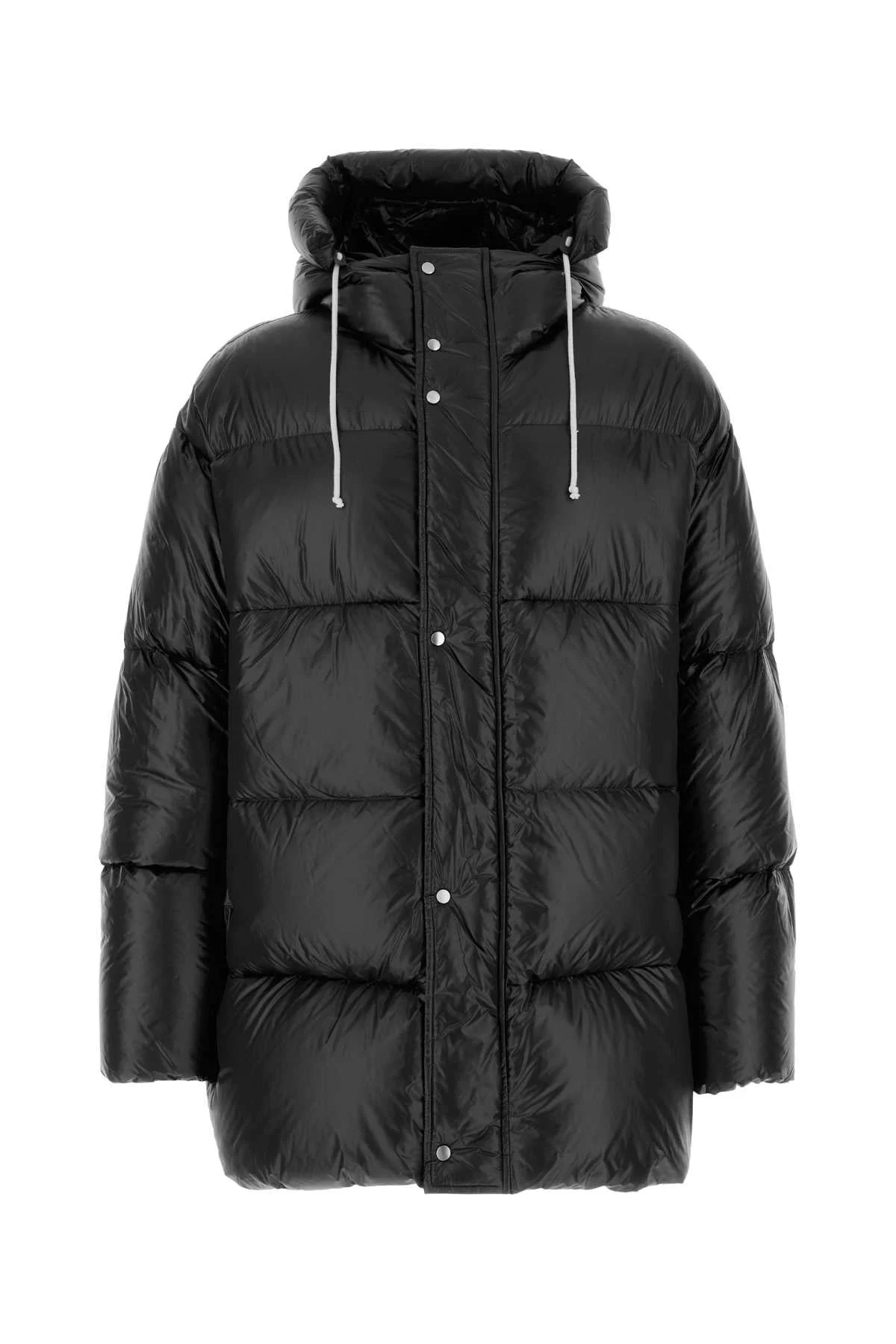 Jil Sander Men Black Nylon Down Jacket - 1