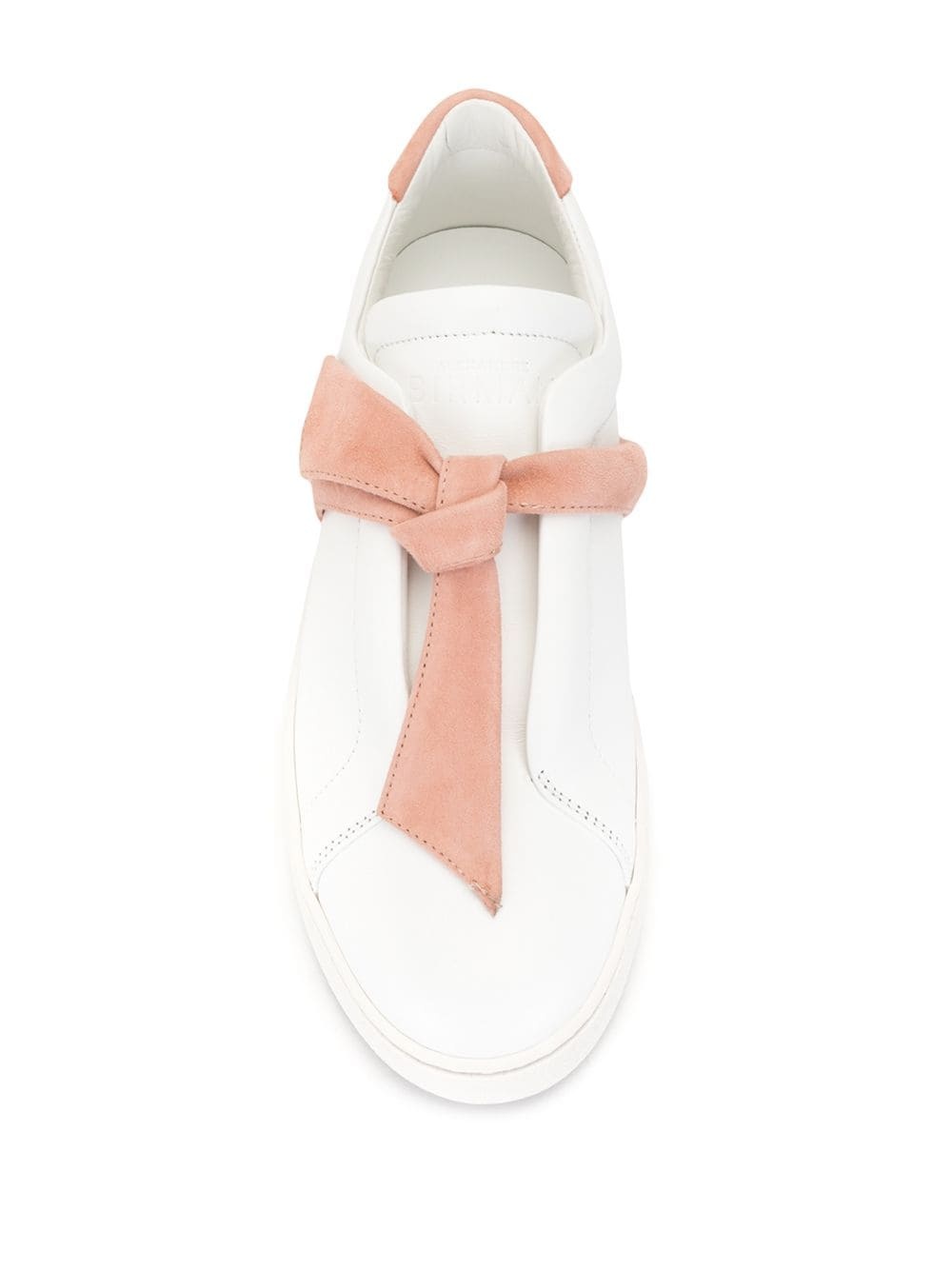 bow-detail low-top sneakers - 4